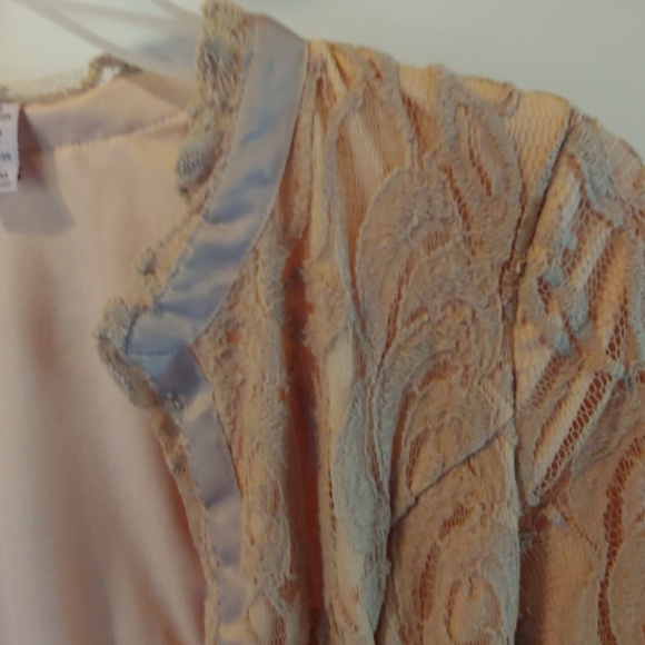 Pink Lace and Ribbon Blazer - Picture 2 of 4